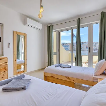 Charming Penthouse With 3 Sun Terraces Jcut2-1 * Is-Swieqi