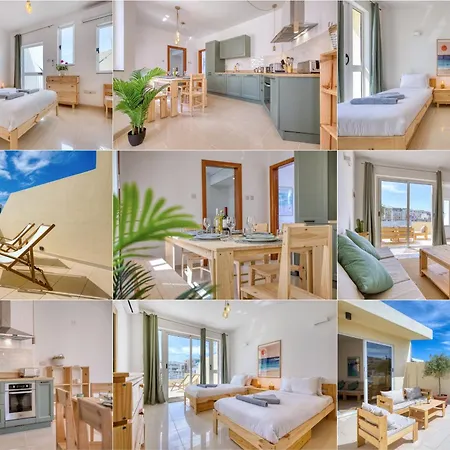 דירה Charming Penthouse With 3 Sun Terraces Jcut2-1 *